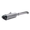 RSV4 Custom Size Titanium Alloy Carbon Fiber Escape Muffler New Motorcycle Exhaust System Mid Link Pipe Modification RSV4 RSV4