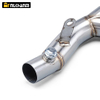 Stainless Steel Exhaust Muffler for Yama R6 YZF R6 2006-2021 New 51mm Mid Pipe Link Silencer System Motorcycle Link Muffler Pipe