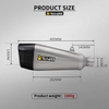 Triumph660 2021-2024 Full Section Motorcycle Exhaust System Modification Carbon Mufflers