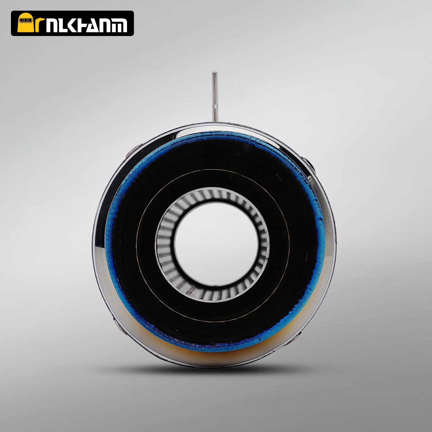 chrome motorcycle exhaust pipe