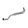 For YAMA YZF TMAX 500 TMAX530 Exhaust Motorcross Slip on Modified Motorcycle Muffler Pipe Pitbike Titanium Alloy Connect Link