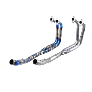 2017-2022 Ninja400 Z400 סגסוגת טיטניום מלא מערכת פליטה קו מירוצי אופנועים 51 מ'מ מיקום צינור קישור צינור מצב חדש