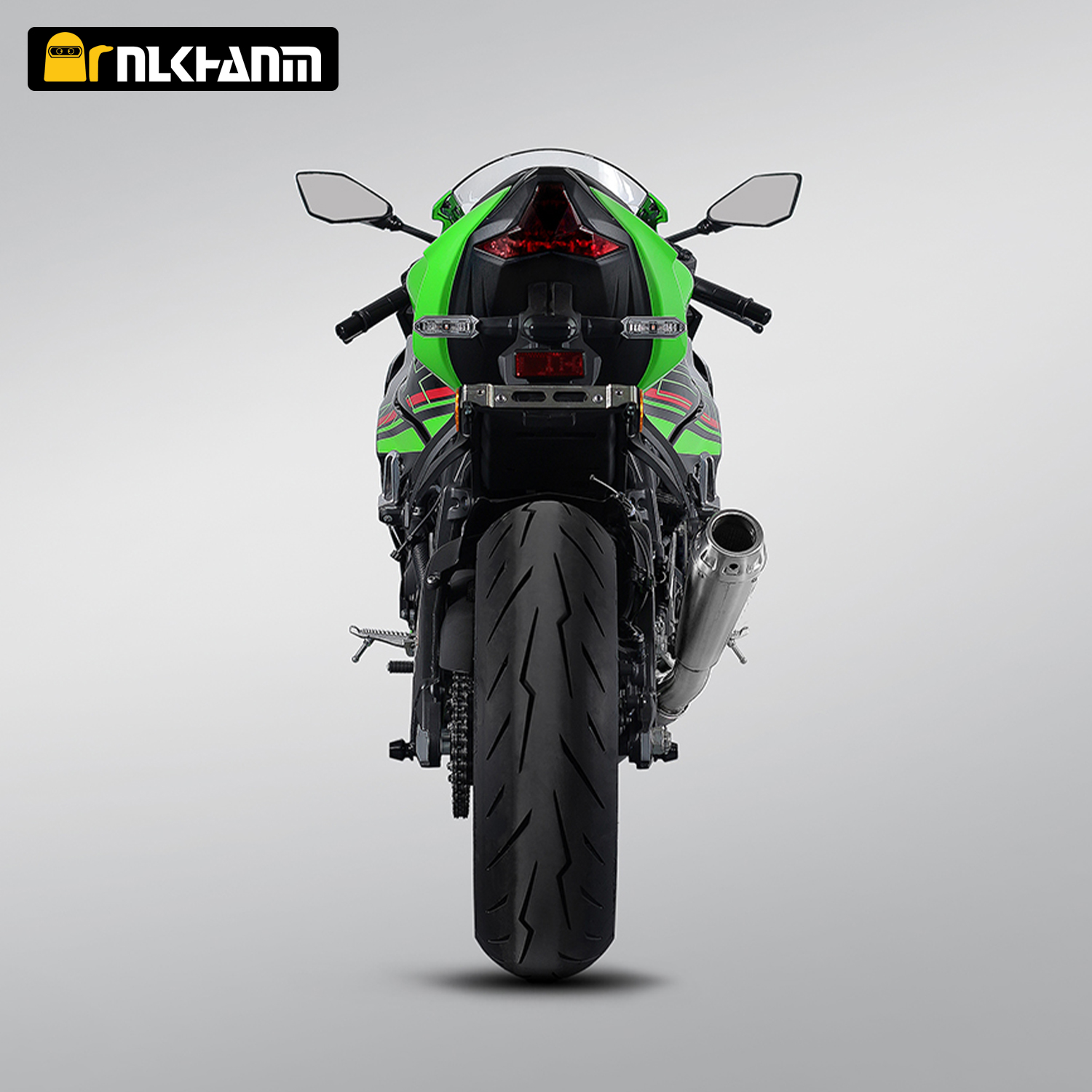 Motorcycle exhaust system modification mid link ARRO escape muffler for Kawasak ZX-6R