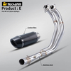 Yamaha MT07 FZ07 Original Full Motorcycle Exhaust System Escape Slip 51MM Front Tube New Condition Steel with AK LV SC Connect