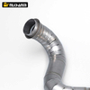 Moto Bike Exhaust System for Duke 690 Titanium Front Link Pipe Escape Elbow Header Steel Connect Stock 2012-2018 Models New