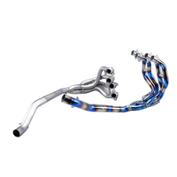 Kawasak Ninja ZX-25R 2020-2023 Titanium Alloy Full System Escape Motorcycle Exhaust 51mm Modified Front Middle Link Muffler