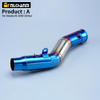 Yama R1 Motorcycle Exhaust Vent Stainless Steel Middle Link Pipe New Side Exhaust Motor Accessories for 2009-2014 Model Years