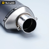 Universal 51mm Carbon Fibre Escape Muffler New Condition Box Motorcycle Exhaust System Modification for GSX250R 250SR Z900 MT09