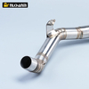 New 51mm Steel Slip-On Motorcycle Exhaust Escape Full System Muffler Header Front Link Pipe Compatible Z900 A2 35KW 70KW