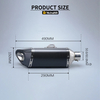 Universal Stainless Steel Yoshimura Exhaust Muffler New Design for GSXR150 R15 Duke200 CBR500R Box Motorcycle Exhaust System
