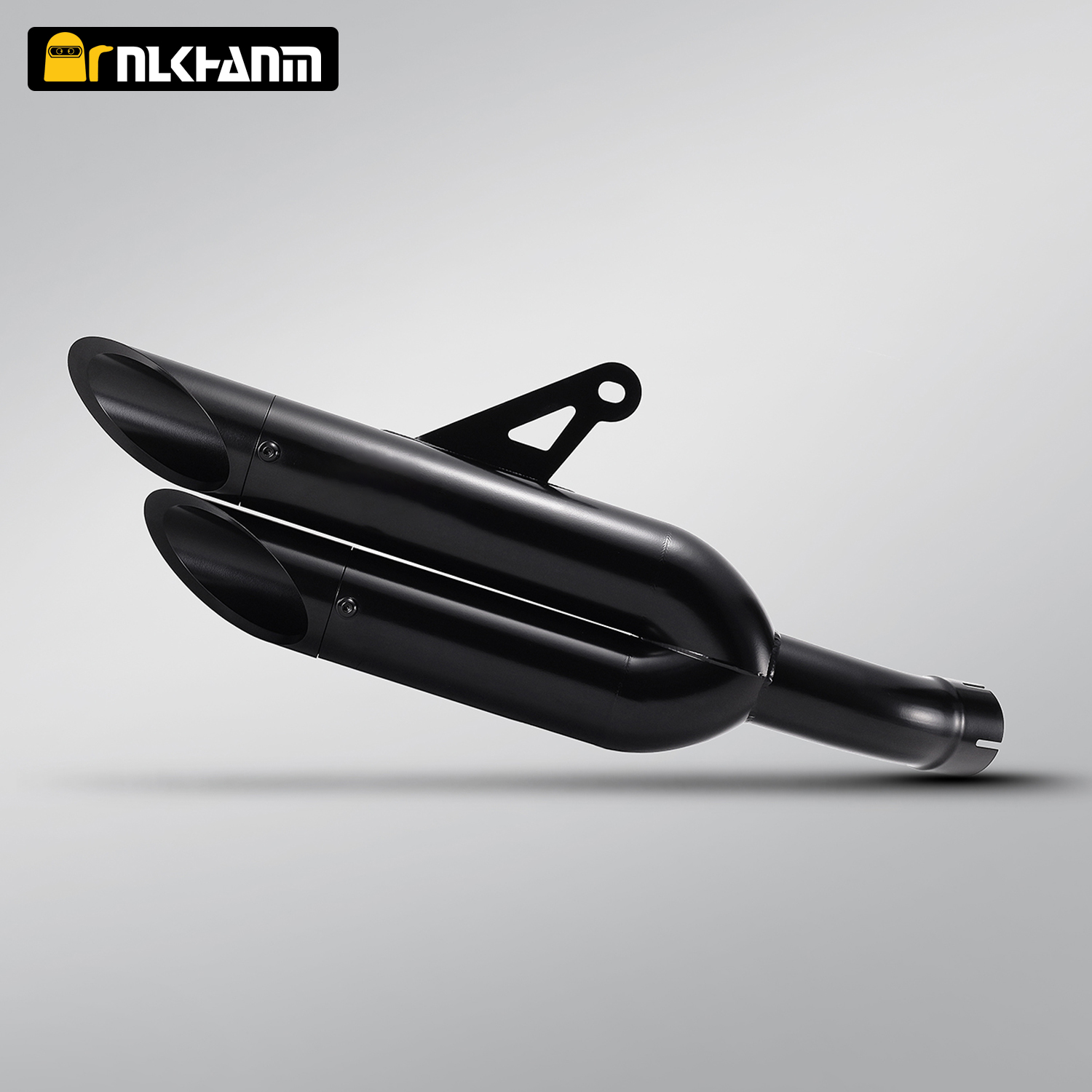 High Performance Stainless Steel Zard Double Hole Racing Exhaust Muffler New Condition Inline Slip for Zx4r and Zx4rr