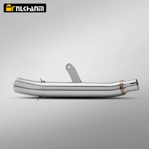 For CFMOTO NK400 NK650 Titanium Alloy Escape Muffler New Condition Stainless Steel Mid Link SC Exhaust System Modification