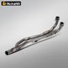 AK550 Generation-2 Motorcycle Exhaust Full Titanium Alloy System Modification Used AK Titanium Carbon Muffler for KYMCO AK550