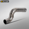 2020-2024 F900 Motorcycle Exhaust System Modification Titanium Alloy Mid Link Pipe New Condition Stainless Steel Material