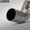 2020-2024 F900 Motorcycle Exhaust System Modification Titanium Alloy Mid Link Pipe New Condition Stainless Steel Material