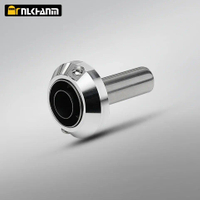 Brock Alien Motorcycle Exhaust System Modification Stainless Steel External DB Killer for Enhanced Performance