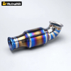 For KTM Duke 250 Duke 390 RC390 Titanium Motorcycle Exhaust Middle Pipe Escape Moto Catalyst Tube New Condition Decat Pipe