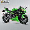 Yoshimura AT2 Mid Link Exhaust System Modification for Kawasa ZX-6R Motorcycle New 51mm Stainless Steel Alloy Aluminium