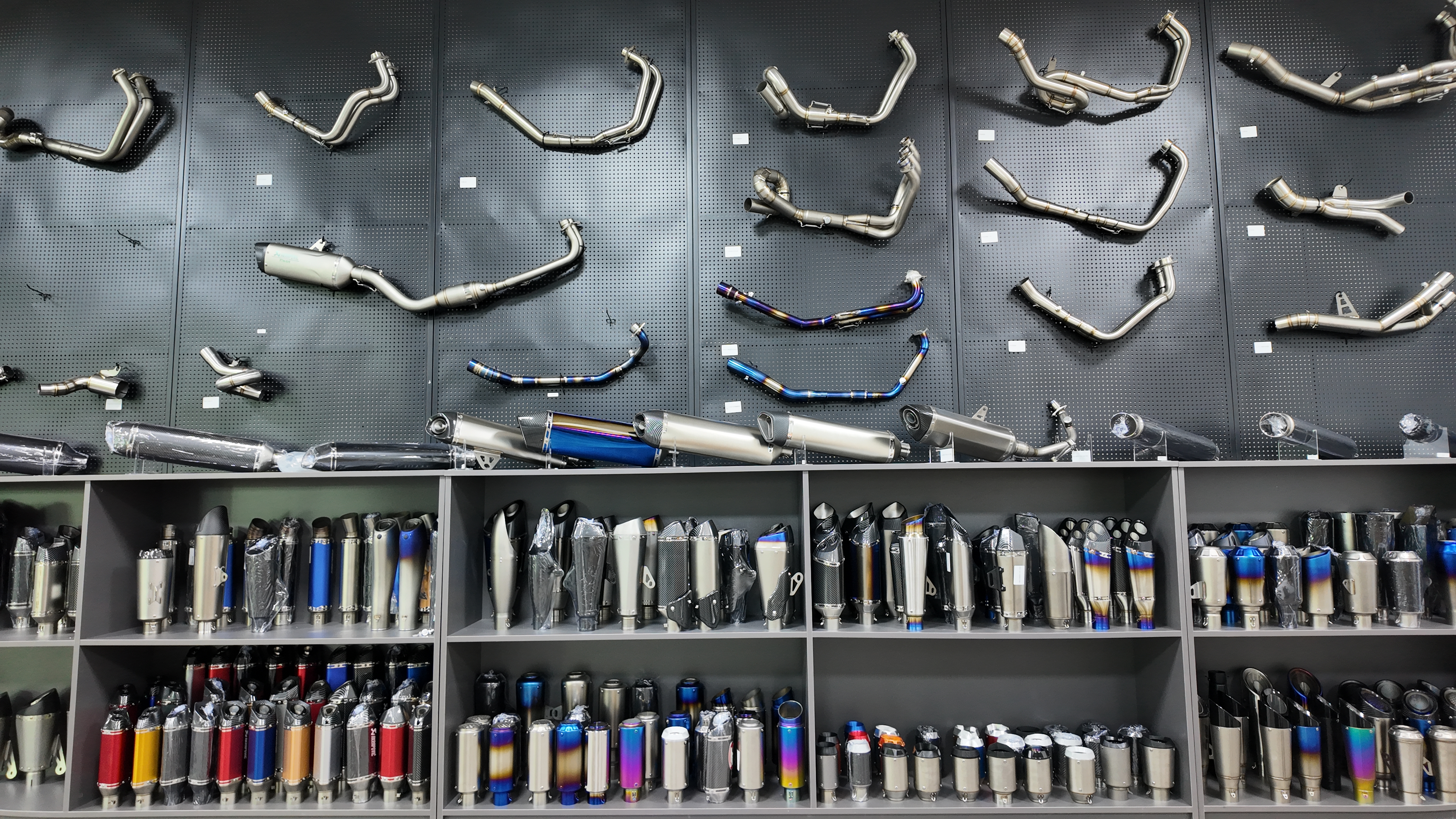 full exhaust system motorcycle