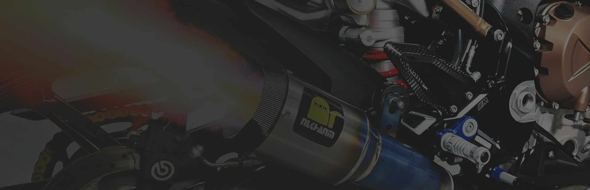 exhaust muffler pipe motorcycle