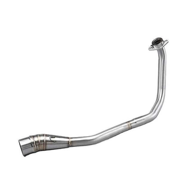 Yama Y16 Y16ZR Racing Motorcycle Exhaust Escape Tube 51mm Slip Moto Front Steel Carbon Muffler Elbow Motorbike Steel Carbon
