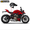 DUCAT Panigale V4 V4S V4R Streetfighter V4/S Carbon Fiber Exhaust Cover Heat Shield Protection for AK Fairing Kit