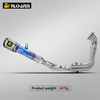 S1000RR NlkHanm Motorcycle Racing Exhaust System Full Section Titanium Alloy Modification for S1000RR 2019-2024