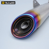 Universal Carbon Fiber Motorcycle Exhaust System With Modified SC Escape MufflerZ900 KTM790 ZX10R NK800 CBR400 MT07