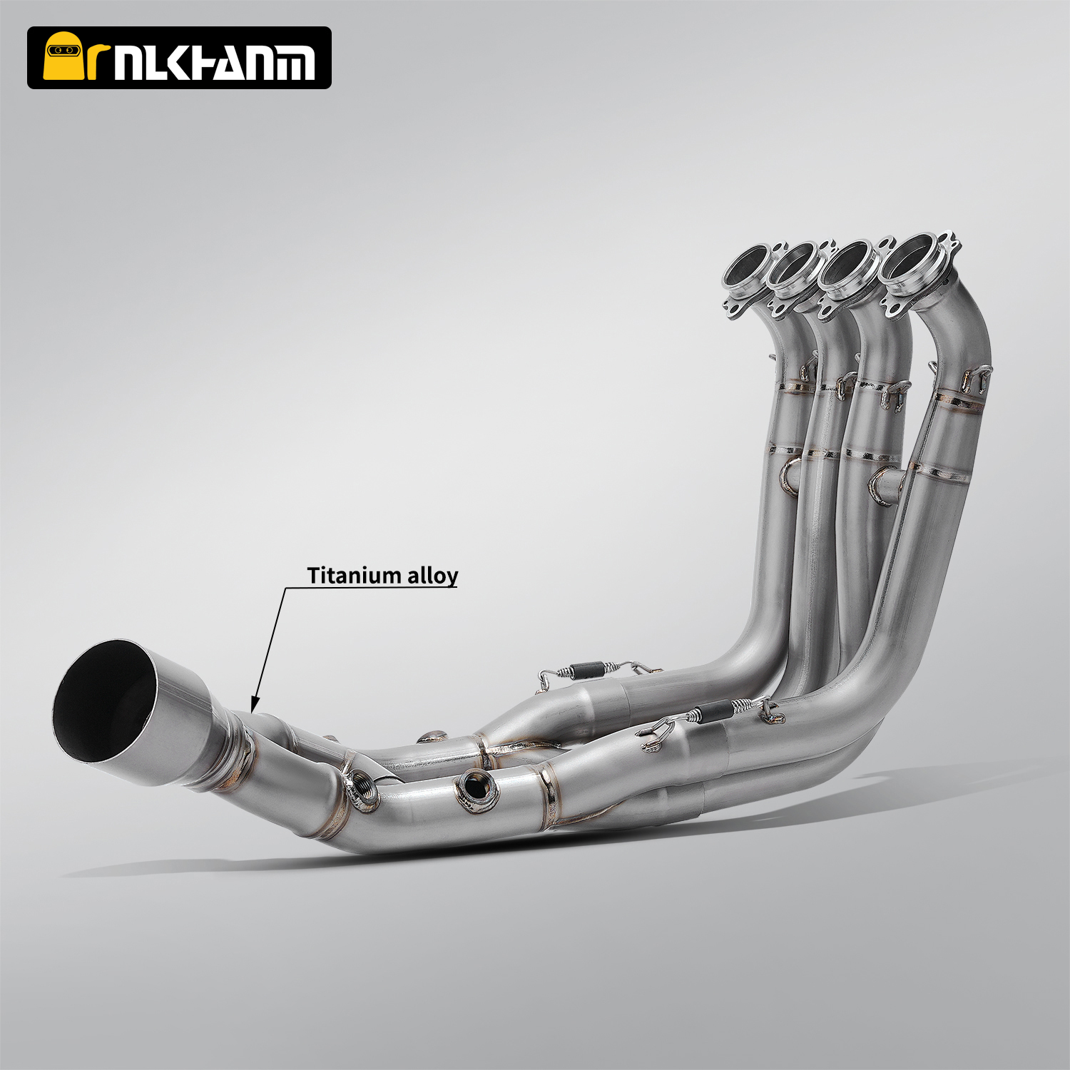 S1000RR NlkHanm Motorcycle Racing Exhaust System Full Section Titanium Alloy Modification for S1000RR 2019-2024