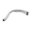 CBR250RR 2017-2023 Motorcycle Exhaust System Slip Escape with Original 51mm Muffler Carbon Fiber Front Link Pipe