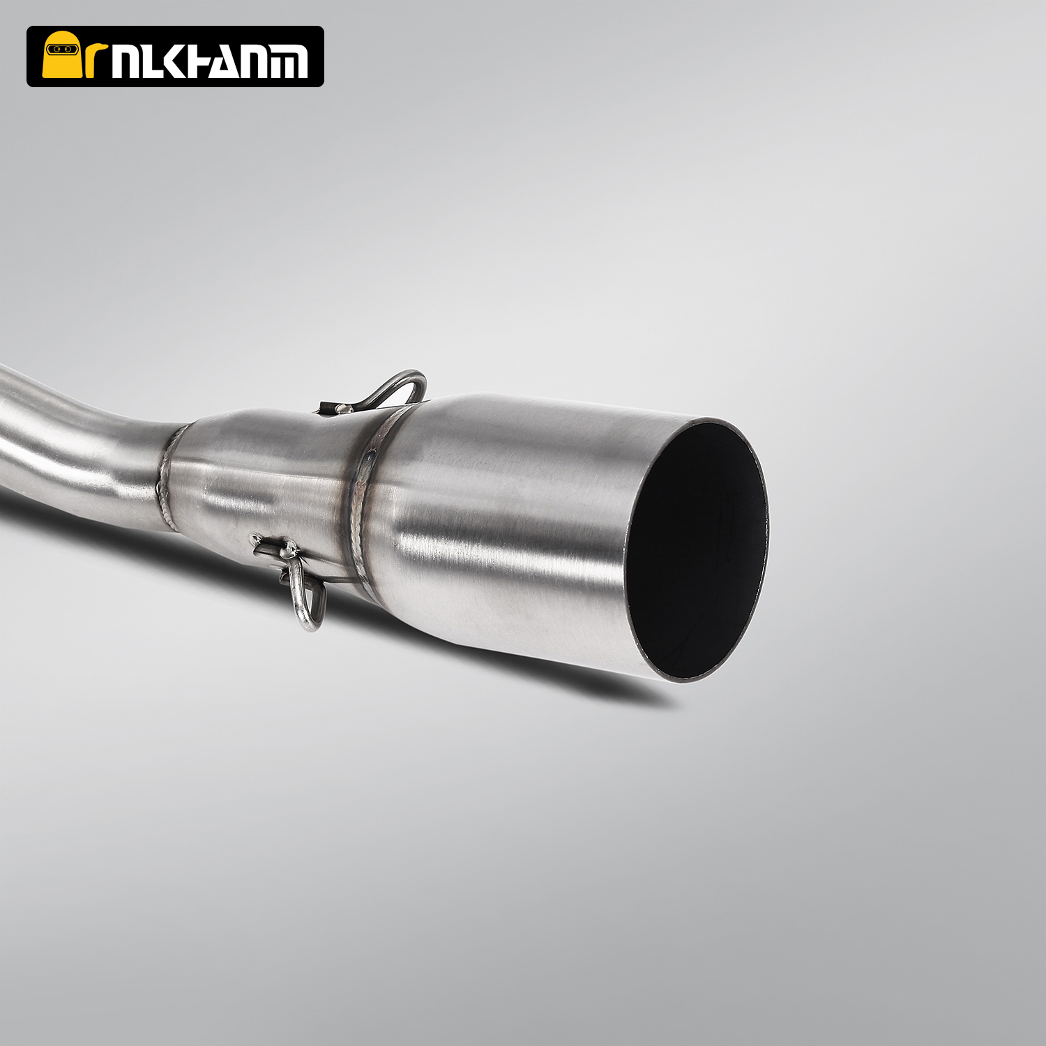 Full Exhaust System Motorcycle Exhaust Muffler Modified Pipe Connection Middle Tube Link a for Vespa 150 Sprint Primavera