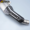 Steel Stainless Moto Muffler Motorcycles Modified Escape Link Pipe Motocross Racing Slip DUKE125 KTM250 KTM390 ADV