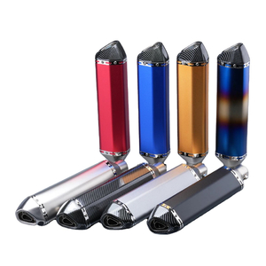 Universal 36-51mm Motorcycle Exhaust Muffler with DB Killer New Condition Carbon and Steel Material Boxed