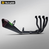 BROCK Z900 Black Knight Full Section Motorcycle Exhaust System Modification New Condition for Kawasa Z900 2017-2025