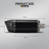 Custom 51mm Motorcycle Exhaust System Double Escape Outlet Muffler AK Modified for R1250GS Z900 DL1050 New Condition Steel Box