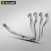 GSX-R1000 Titanium Alloy Full Section NH Dual Outlet Escape Motorcycle Exhaust System Modification for SUZUK GSX-R1000