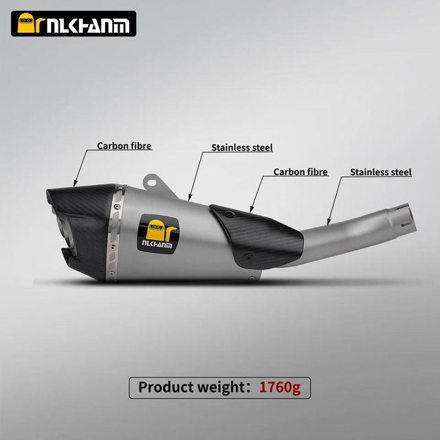 Yoshimura AT2 Muffler DB Killer for Triumph for Street Triple 765 Motorcycle Exhaust System Modification Stainless Steel New