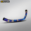 ZONTES 350E Full Titanium Alloy AK Titanium Muffler Carbon Material Exhaust System Modification for New ZONTES 350E Motorcycle