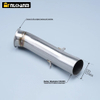 Stainless Steel Exhaust Link Pipe Muffler for 2018-2023 for KTM 790 DUKE and 2020-2023 890 Duke Motorcycles New Condition