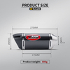 Universal Motorcycle Exhaust System Modified with AHM Carbon Fiber Escape Muffler for R15 MT15 MT07 XMAX TMAX NMAX XADV