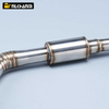 Yama Aerox155 NVX155 NVX125 Aerox 155 NVX 155 125 Motorcycle Exhaust Escape New 51MM Steel Muffler Modified Front Link Pipe