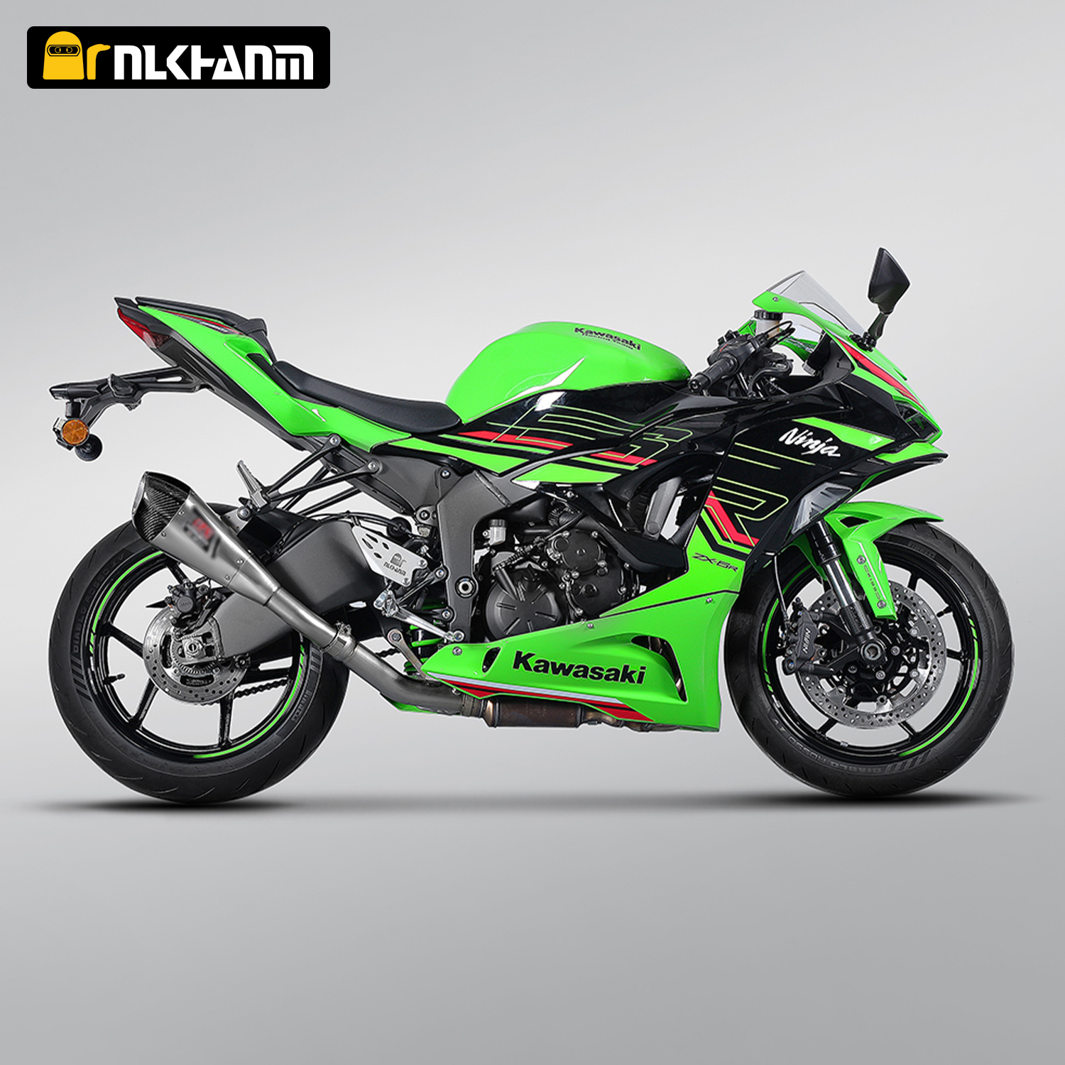 Yoshimura R55 Stainless Steel Motorcycle Exhaust System Modification New Mid Link for Kawasaki ZX-6R