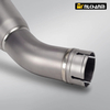 Modified Titanium Alloy Motorcycle Exhaust System Integrated Mid Tail Carbon Tip ARROW Muffler for ZX10R ZX10R