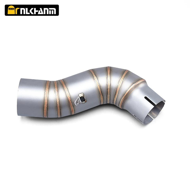 New Stainless Steel Exhaust Middle Section Link Pipe for CBR1000 2008-2012 Motorcycles Modified Motorcycle Exhaust