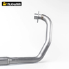 HOND CB190 CB190R CBF190X CBF190R Slip-On Motorcycle Front Exhaust System Full Titanium Alloy New Condition Connect Link