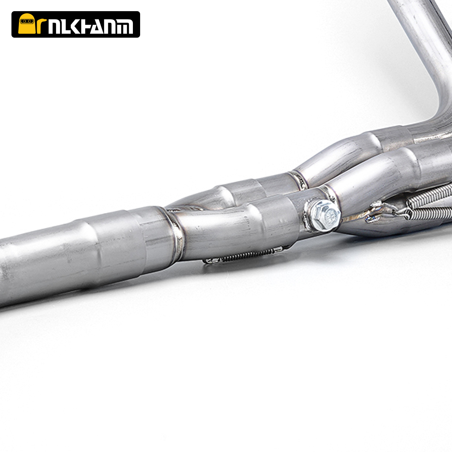 Motorcycle Exhaust Escape Moto Modified Titanium Alloy Full Systems for Kawasa Z800 Front Link Pipe Exhaust Elbow 51MM Tube