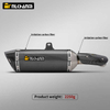 AK Escape Muffler SV650 Motorcycle Exhaust System Modification Mid Link for Suzuk SV650 2016-2024 New Condition
