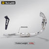 For Yama MT-09 FZ-09 Header 2021-2023 Titanium Alloy Motorcycle Exhaust System Slip on A1 Link Pipe MT09 Exhaust FZ09 MUFFLER