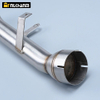 2015-2020 GSX-S 1000 Motorcycle Exhaust System Carbon Stainless Steel Middle Link Pipe Muffler New Condition