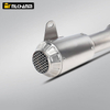 ZX-6R Motorcycle Exhaust System Modification Mid Link AK Escape Carbon Fiber Muffler for Kawasak ZX-6R New Steel Alloy